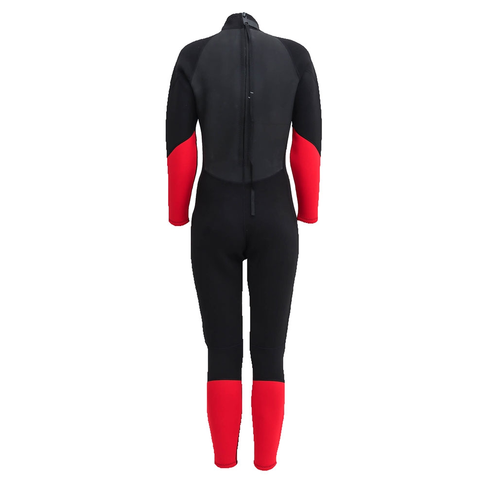 Extreme Limits Reef Womens Steamer Wetsuit 2.5mm Black/Red
