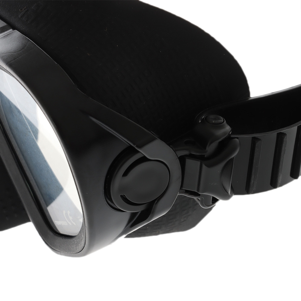 Pro-Dive Provider Low Volume Spearfishing Mask and Snorkel Set Black