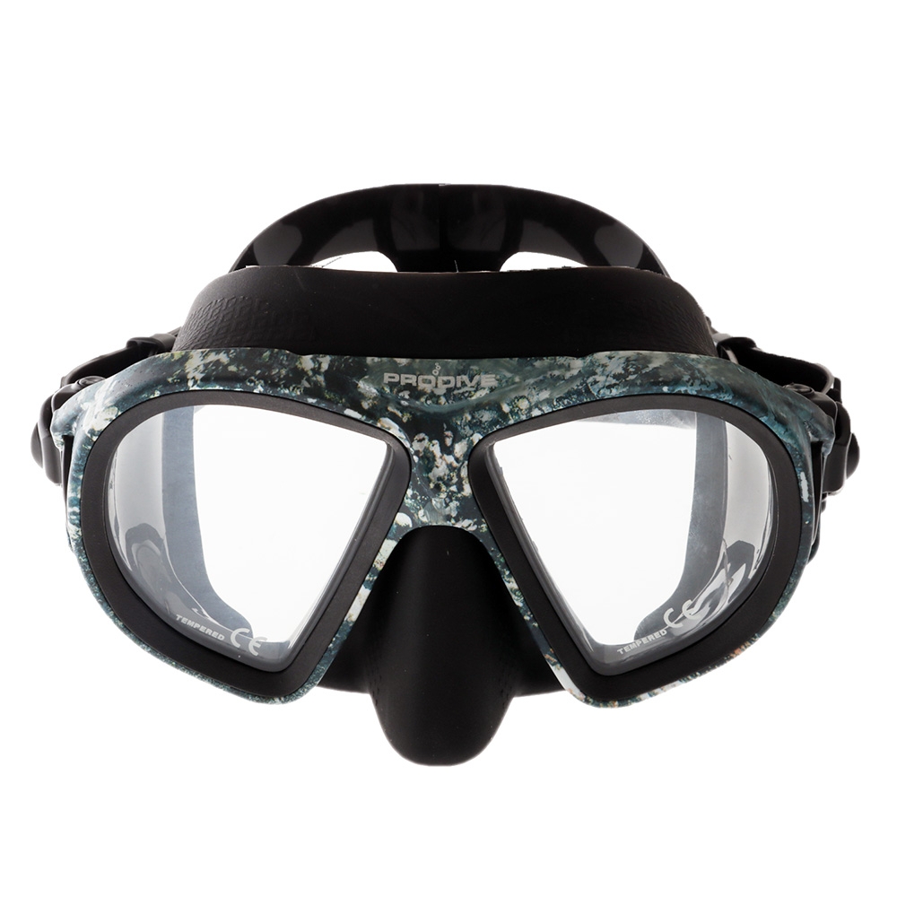 Pro-Dive Provider Dive Mask Black Camo