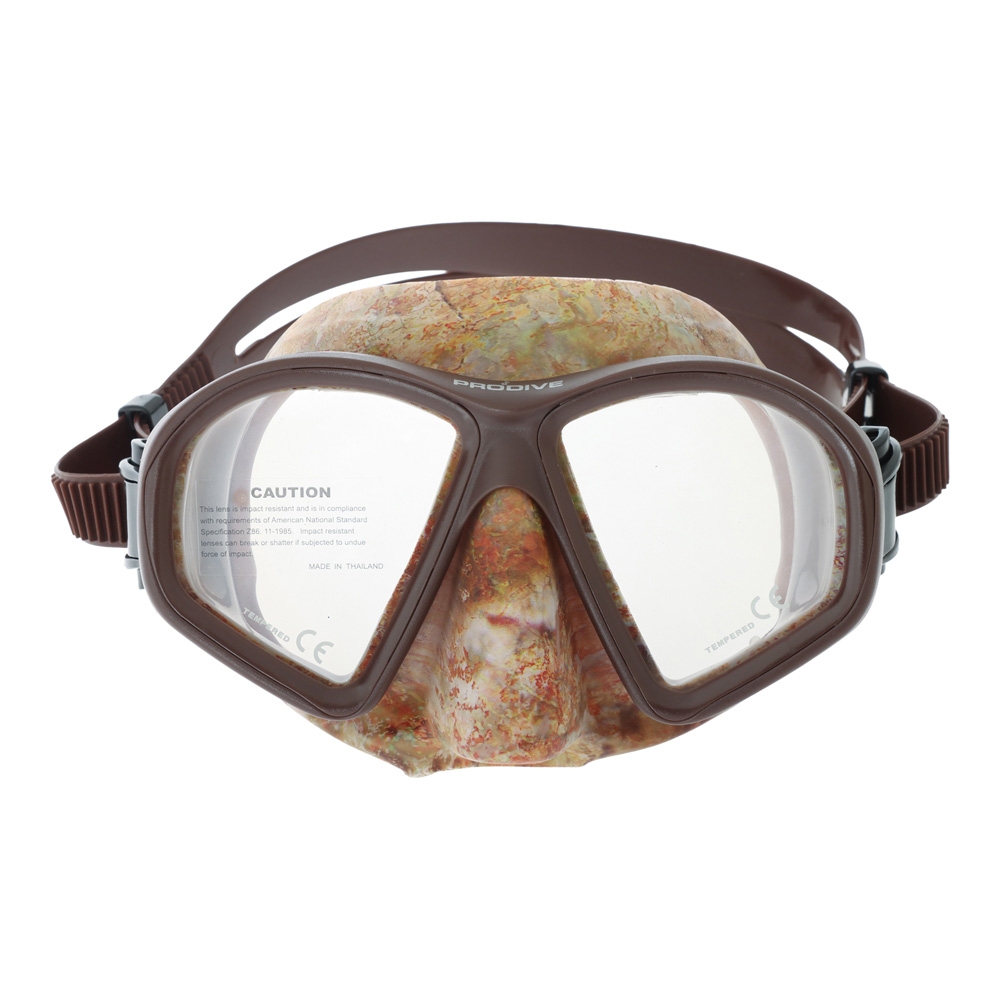 Pro-Dive Stalker Dive Mask Brown