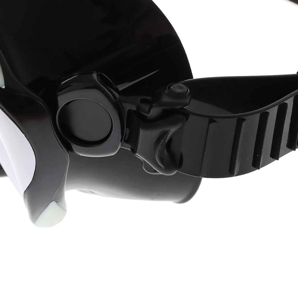 Pro-Dive UV400 Anti-Fog Free Dive Mask and Snorkel Set Black/White