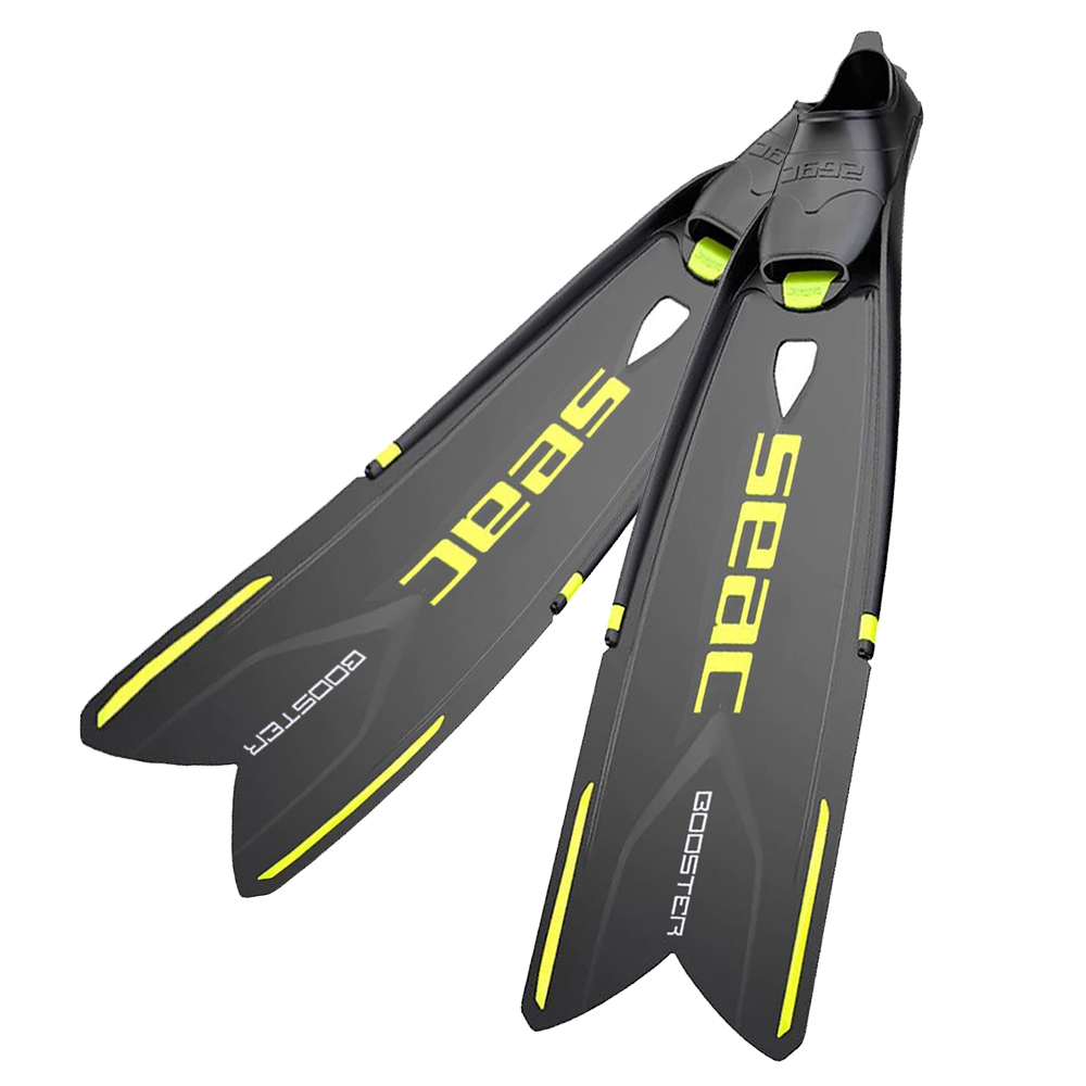 Seac Booster Freediving Fins Black/Yellow