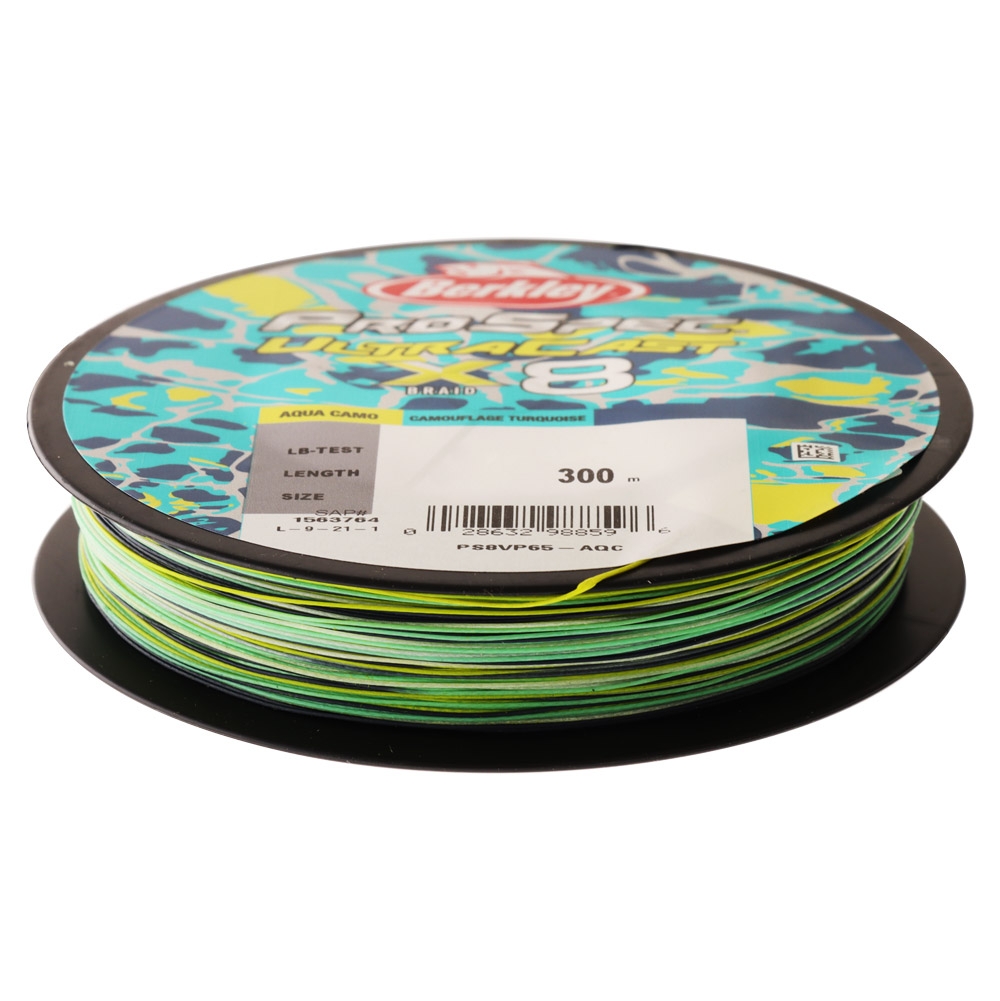 Berkley ProSpec X8 UltraCast Braid Aqua Camo 300m