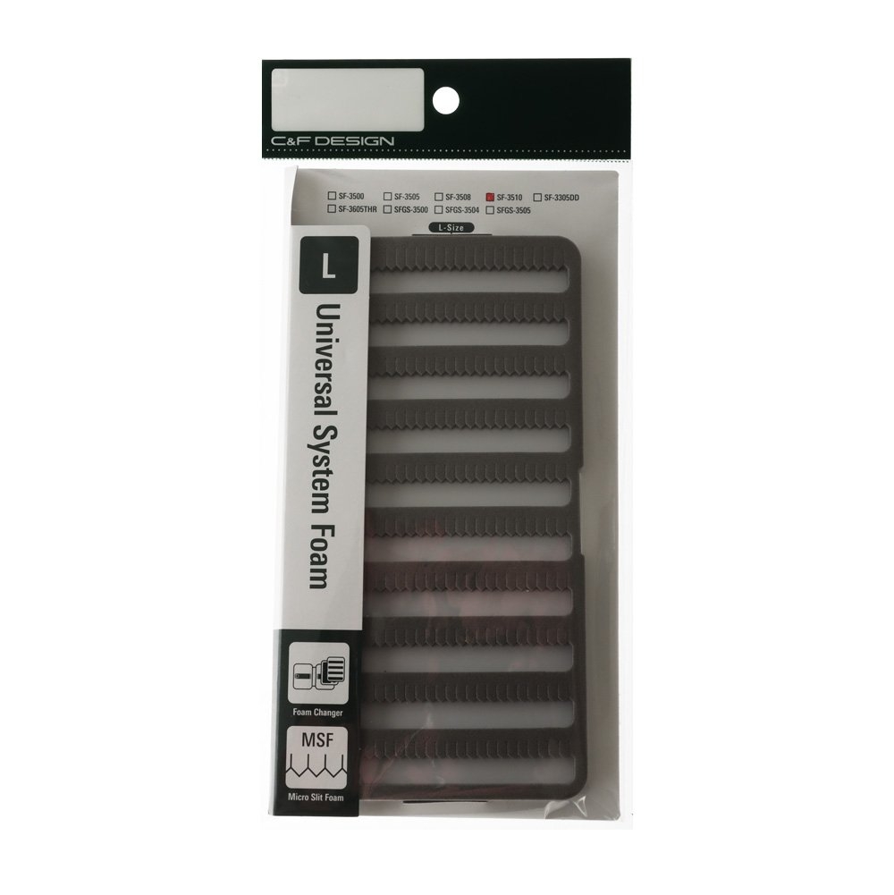 C&F Design Midge Fly Case Universal System Foam Large