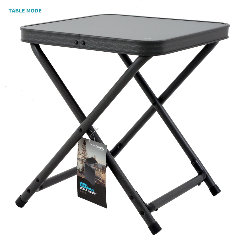 Dometic Aluminium Folding Convertible Stool / Table