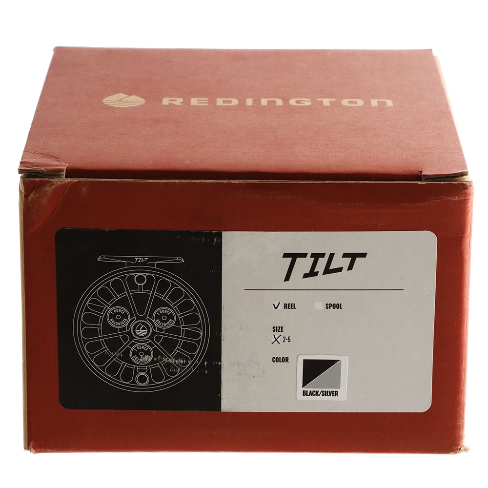 Redington TILT 2-5 Euro Nymph Fly Reel Silver/Black