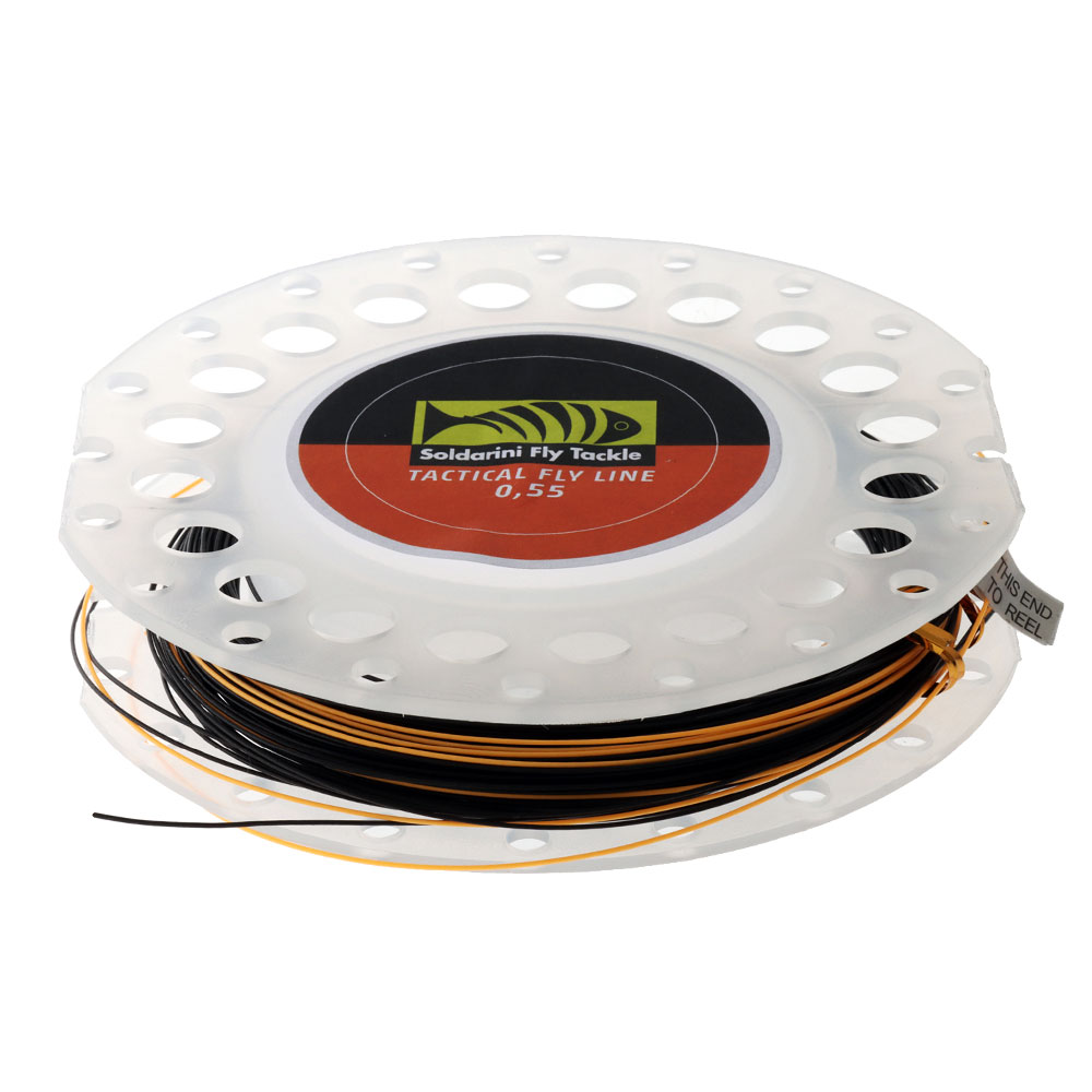 Soldarini Tactical Euro Nymph 055 Fly Line Stealth