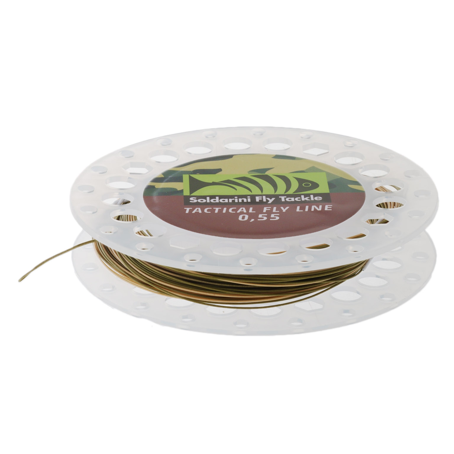 Soldarini Tactical Euro Nymph 055 Fly Line Camo