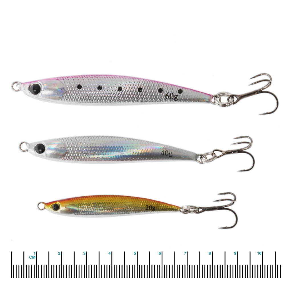 Fishtech Casting Jigs 20g 40g 60g