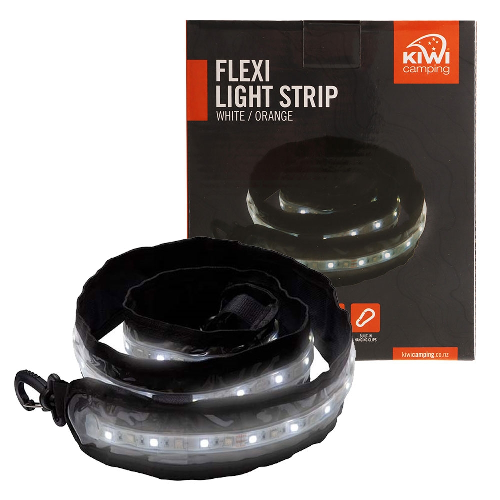Kiwi Camping Light Strip White/Orange
