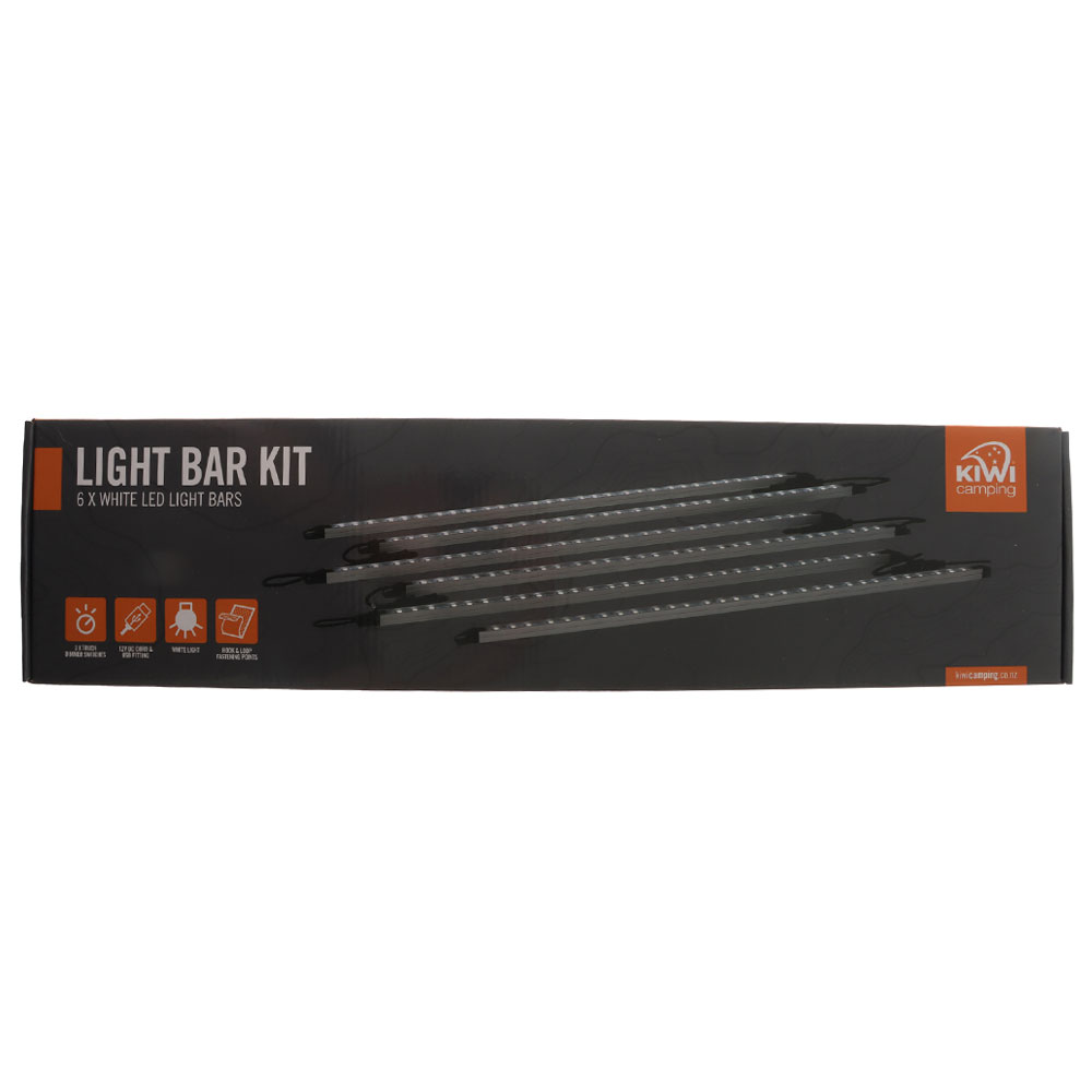 Kiwi Camping White LED Light Bar Kit
