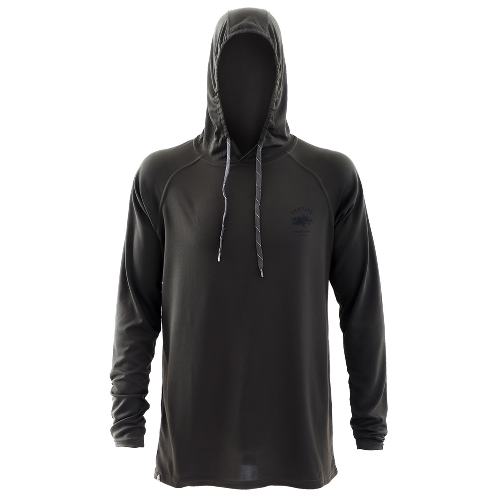 Desolve Breaker Quick-Dry Mens Hoodie Charcoal Small