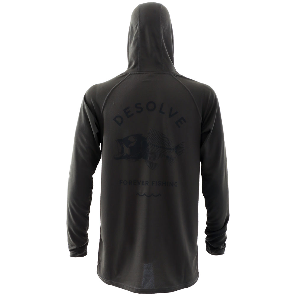Desolve Breaker Quick-Dry Mens Hoodie Charcoal Small