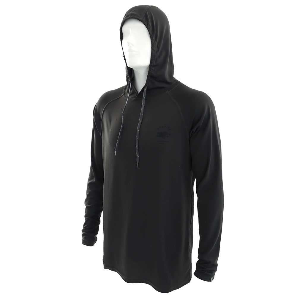 Desolve Breaker Quick-Dry Mens Hoodie Charcoal Medium