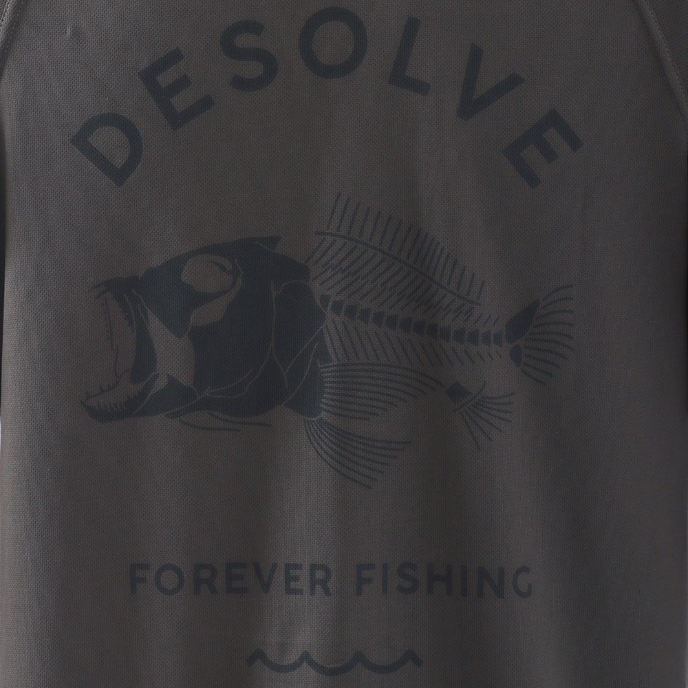 Desolve Breaker Quick-Dry Mens Hoodie Charcoal Medium