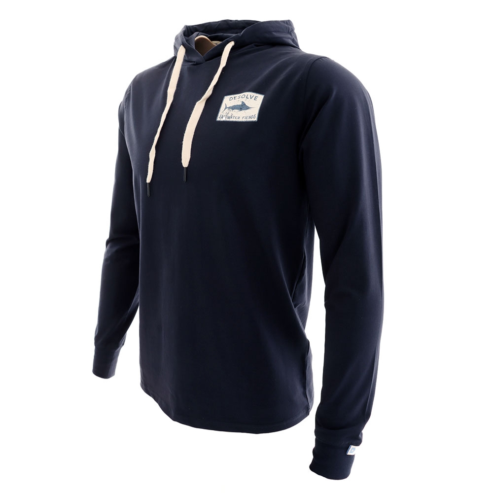 Desolve DSC Lightweight UPF50 Mens Hoodie Navy Small