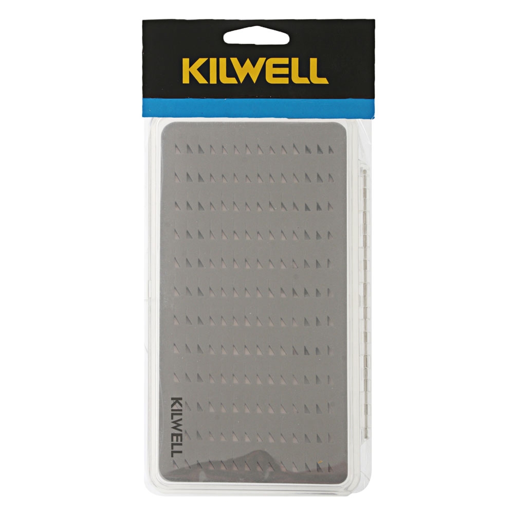 Kilwell ABS Plastic Fly Box with Foam Liner Large