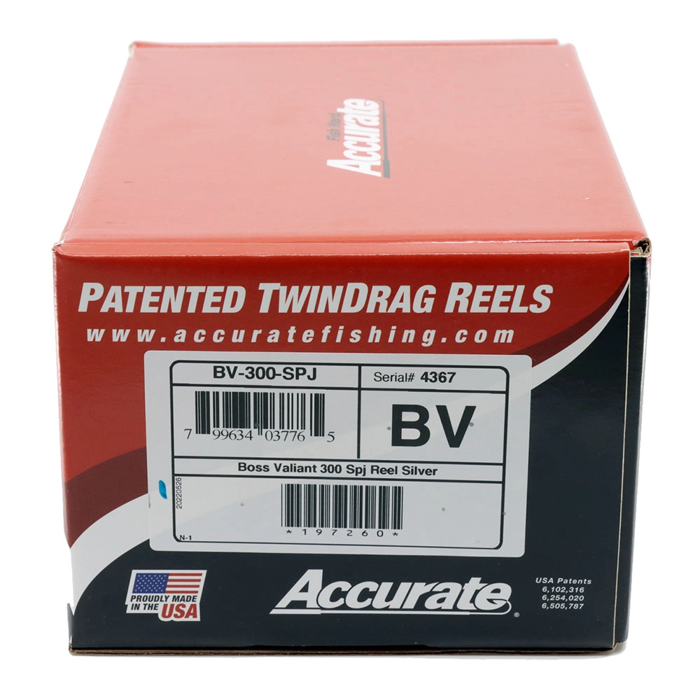 Accurate Valiant 300 SPJ Slow Pitch Jigging Reel Accurate Valiant 300 SPJ Slow Pitch Jigging Reel