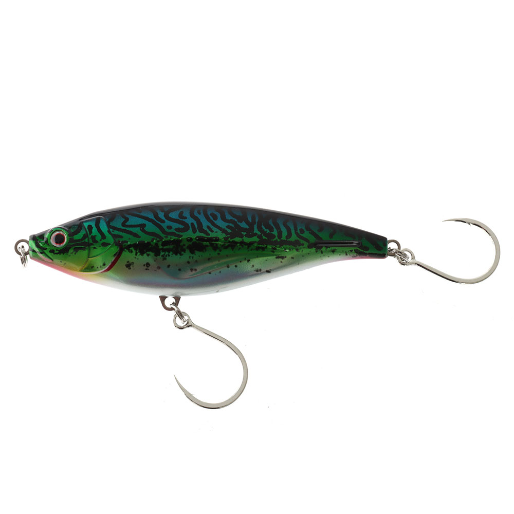 Nomad Design Madscad Stickbait Lure 150mm 75g Silver Green Mackerel