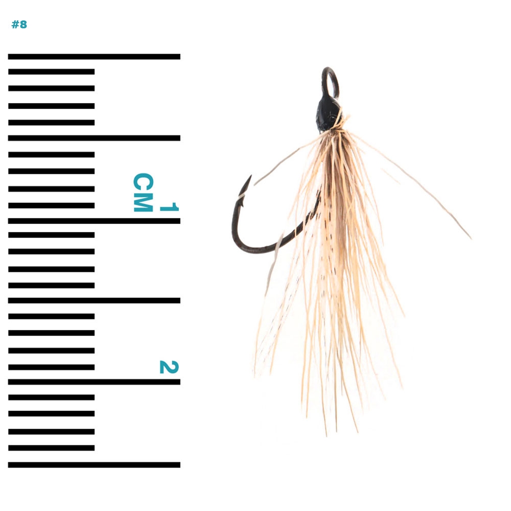 BKK Quills Feathered Assist Hooks Brown Qty 5