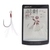 BKK Quills Feathered Assist Hook White Qty 5 #7