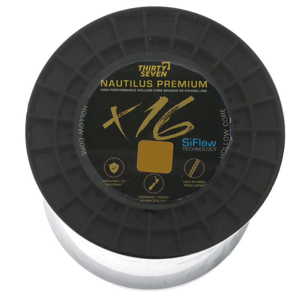 Thirty-Seven Nautilus Premium X16 Hollow Core Braid 750m