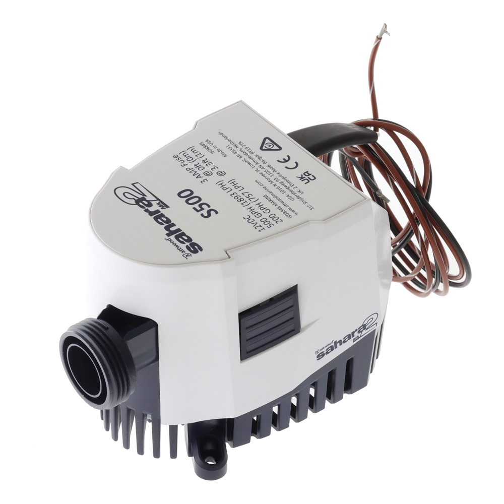 Attwood Sahara MK2 Automatic Bilge Pump 12V 500GPH