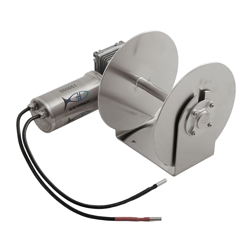 Savwinch Signature Series 1500SS Stainless Drum Winch 