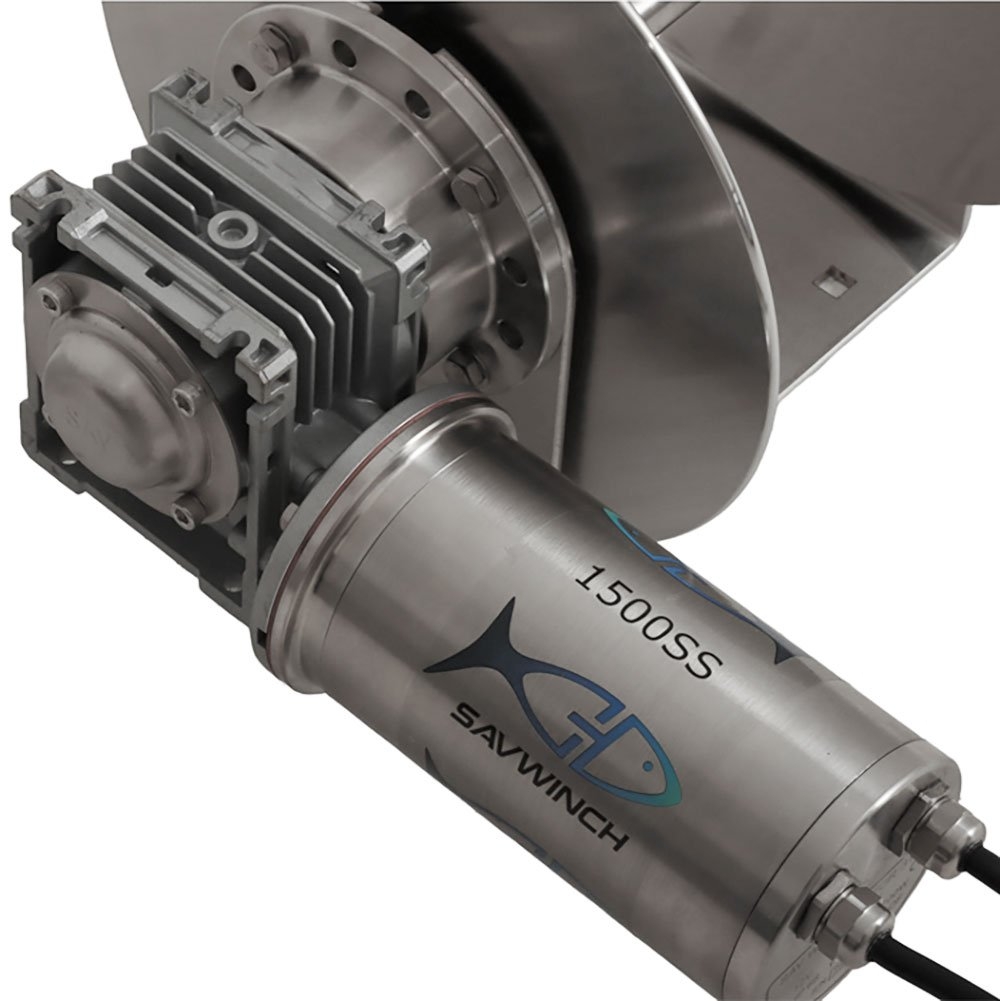 Savwinch Signature Series 1500SS Stainless Drum Winch 