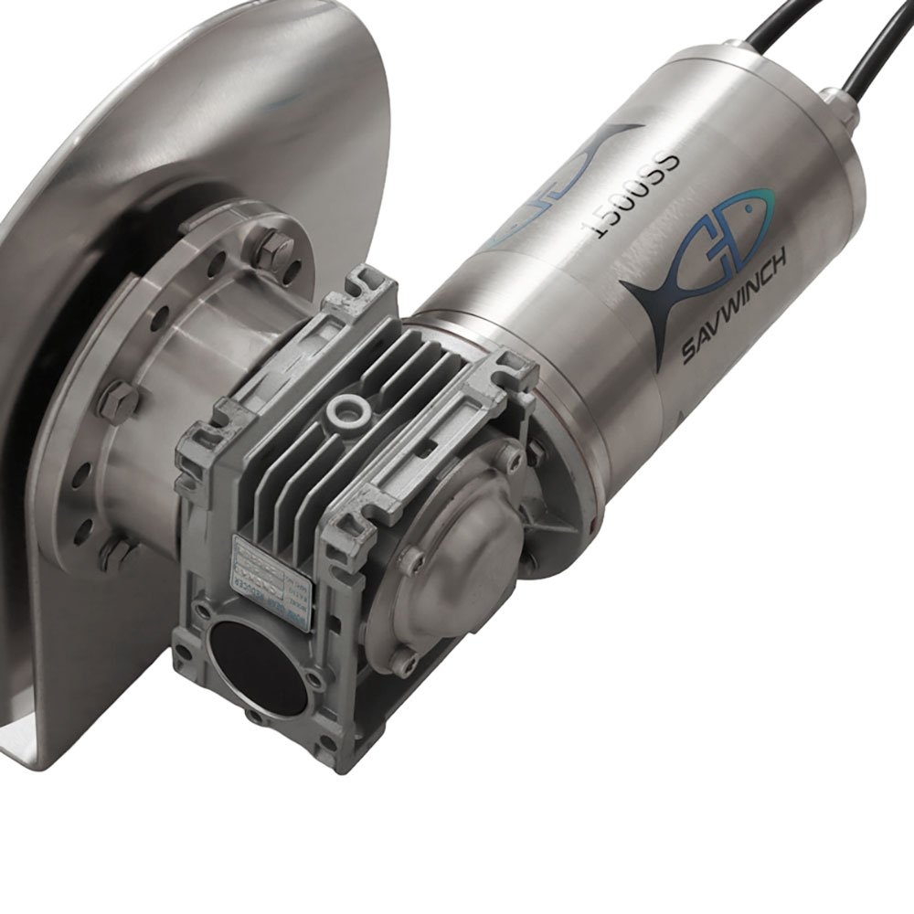Savwinch Signature Series 1500SS Stainless Drum Winch 