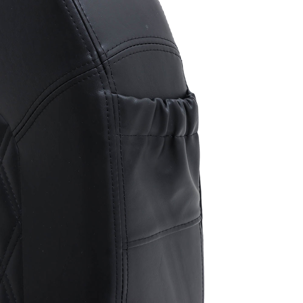 BLA Luxury Flip Up Boat Helm Seat Black