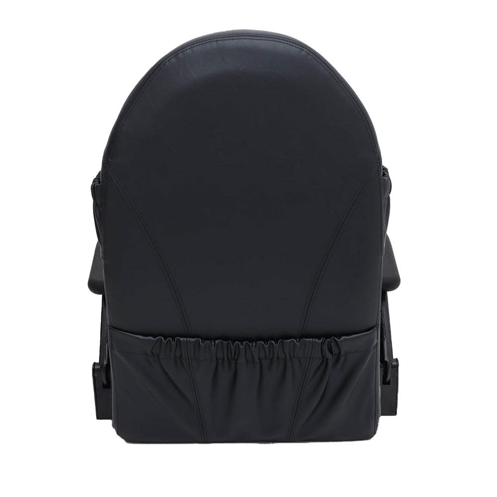 BLA Luxury Flip Up Boat Helm Seat Black