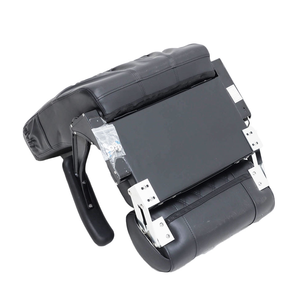 BLA Luxury Flip Up Boat Helm Seat Black