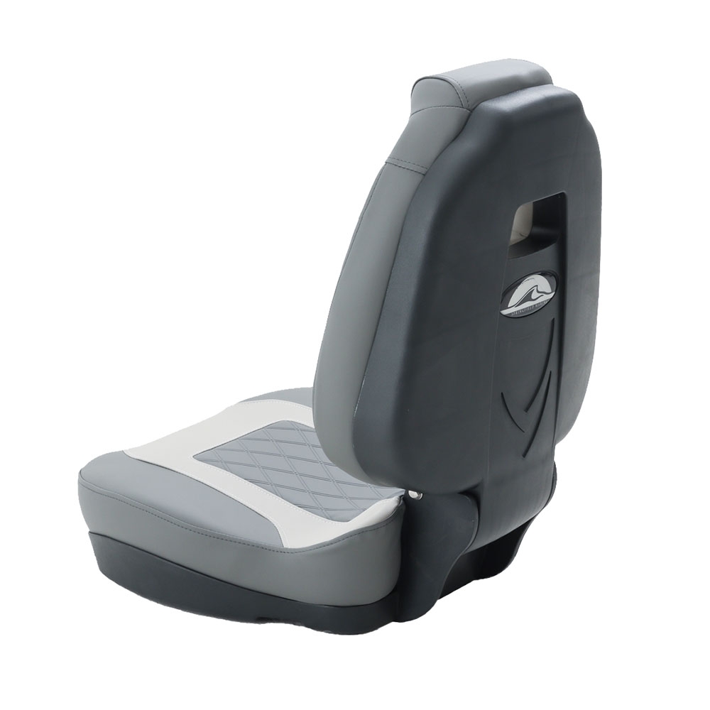 BLA Fish Pro 11 Fold Down Boat Seat Charcoal/Grey