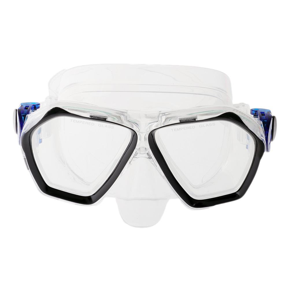 Mirage Bali Adult Mask Snorkel and Fins Set Blue