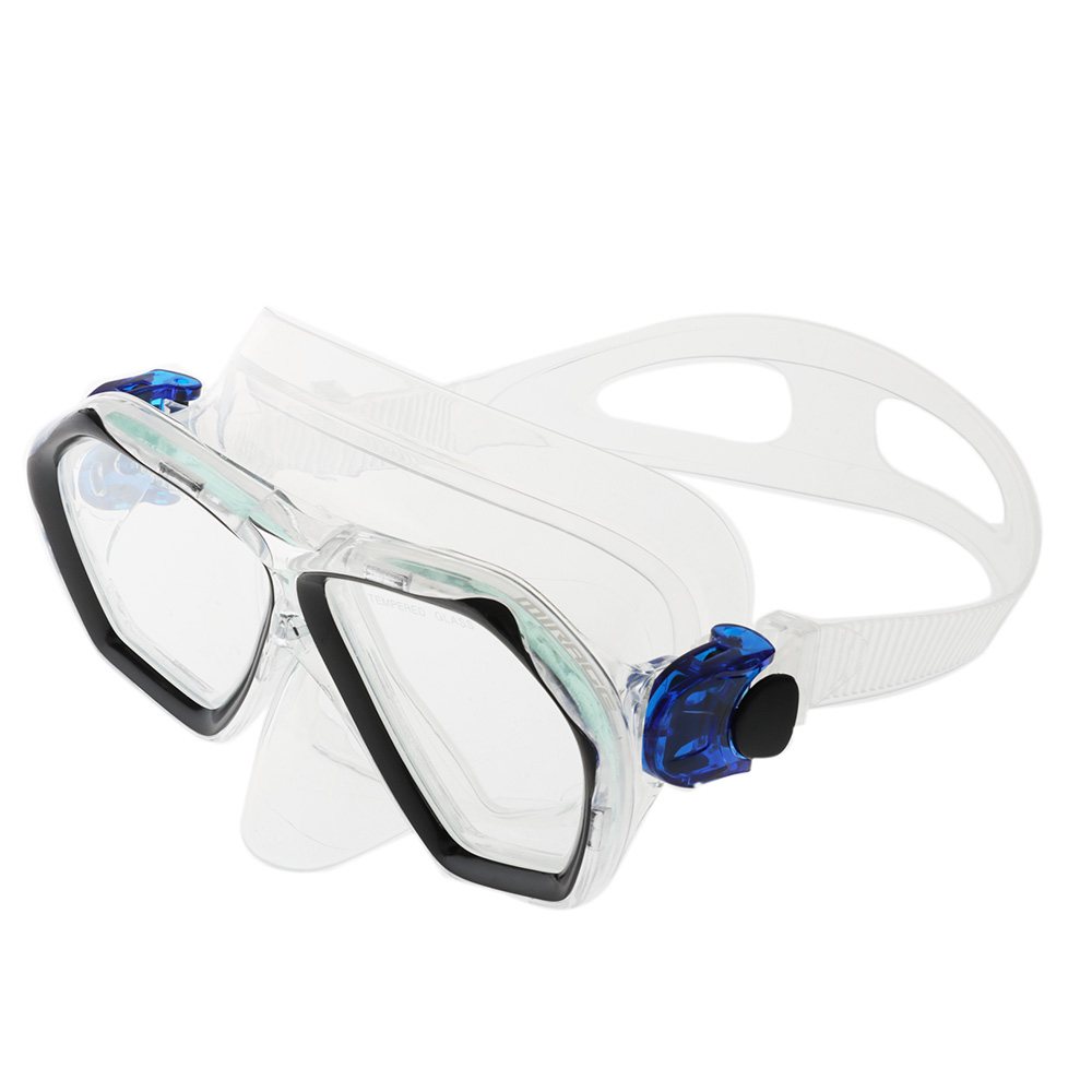 Mirage Bali Adult Mask Snorkel and Fins Set Blue