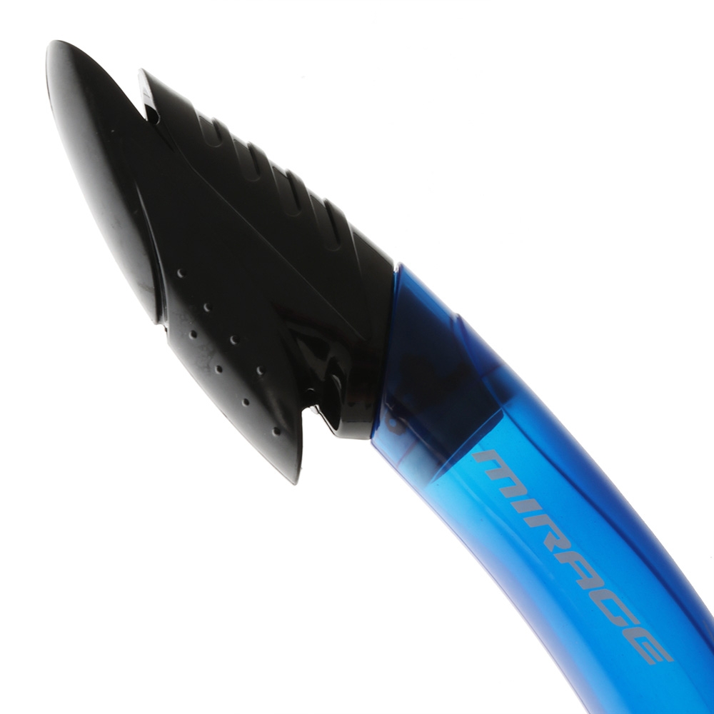Mirage S04 Diamond Adult Snorkel Blue
