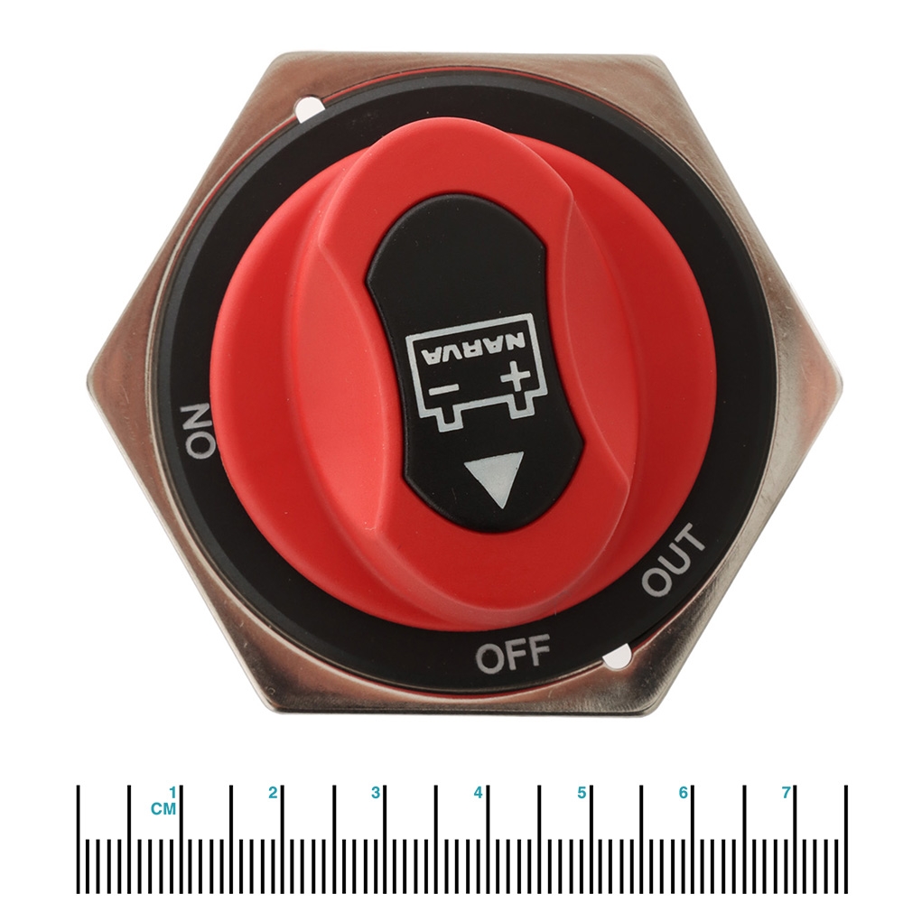 NARVA Rotary Battery Master Switch with Removable Keyed Knob 300A