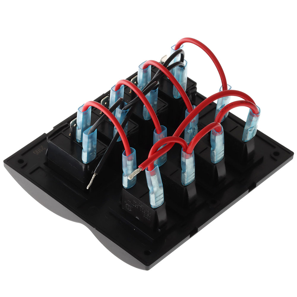 NARVA 4-Way LED Switch Panel with Fuse Protection