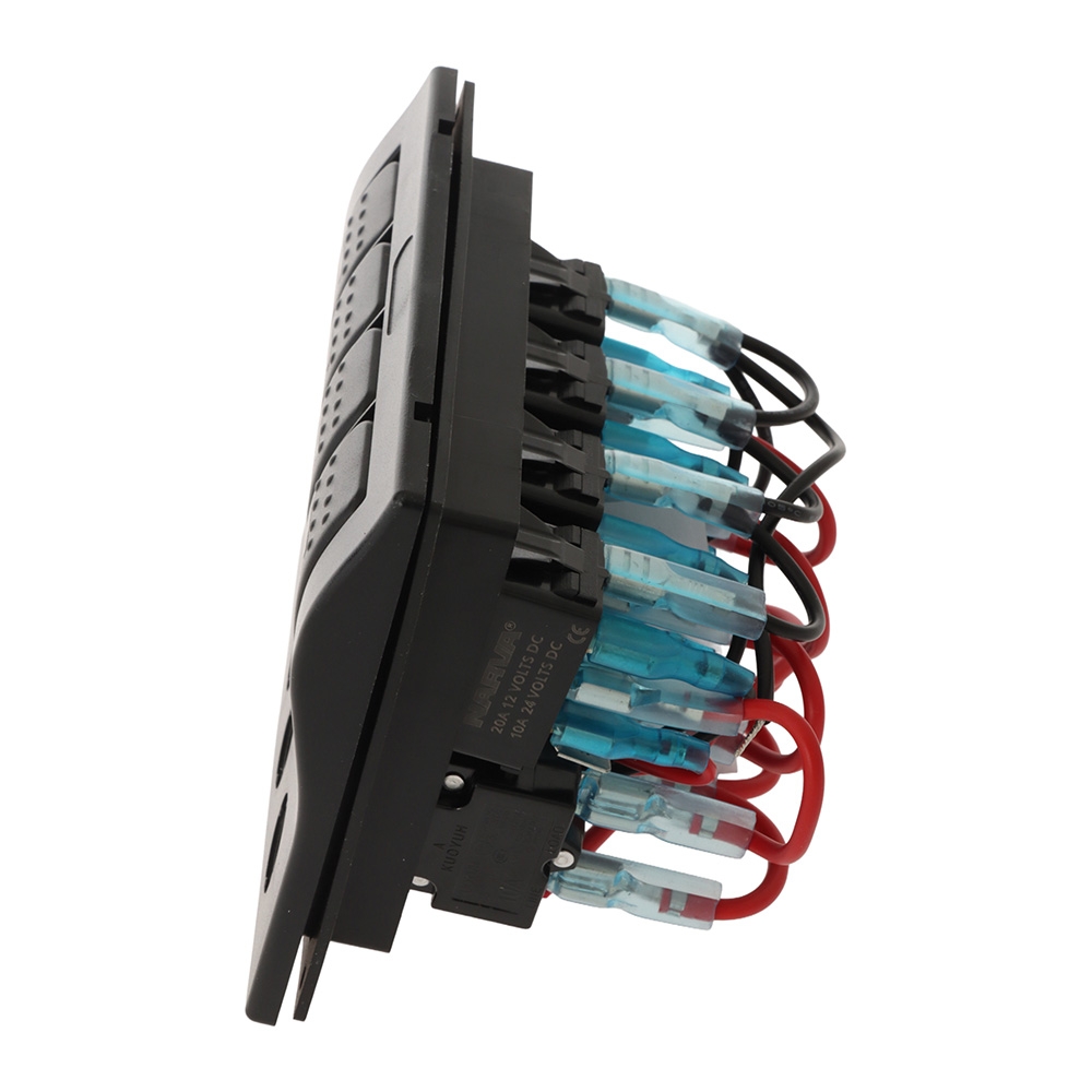 NARVA 4-Way LED Switch Panel with Circuit Breaker Protection