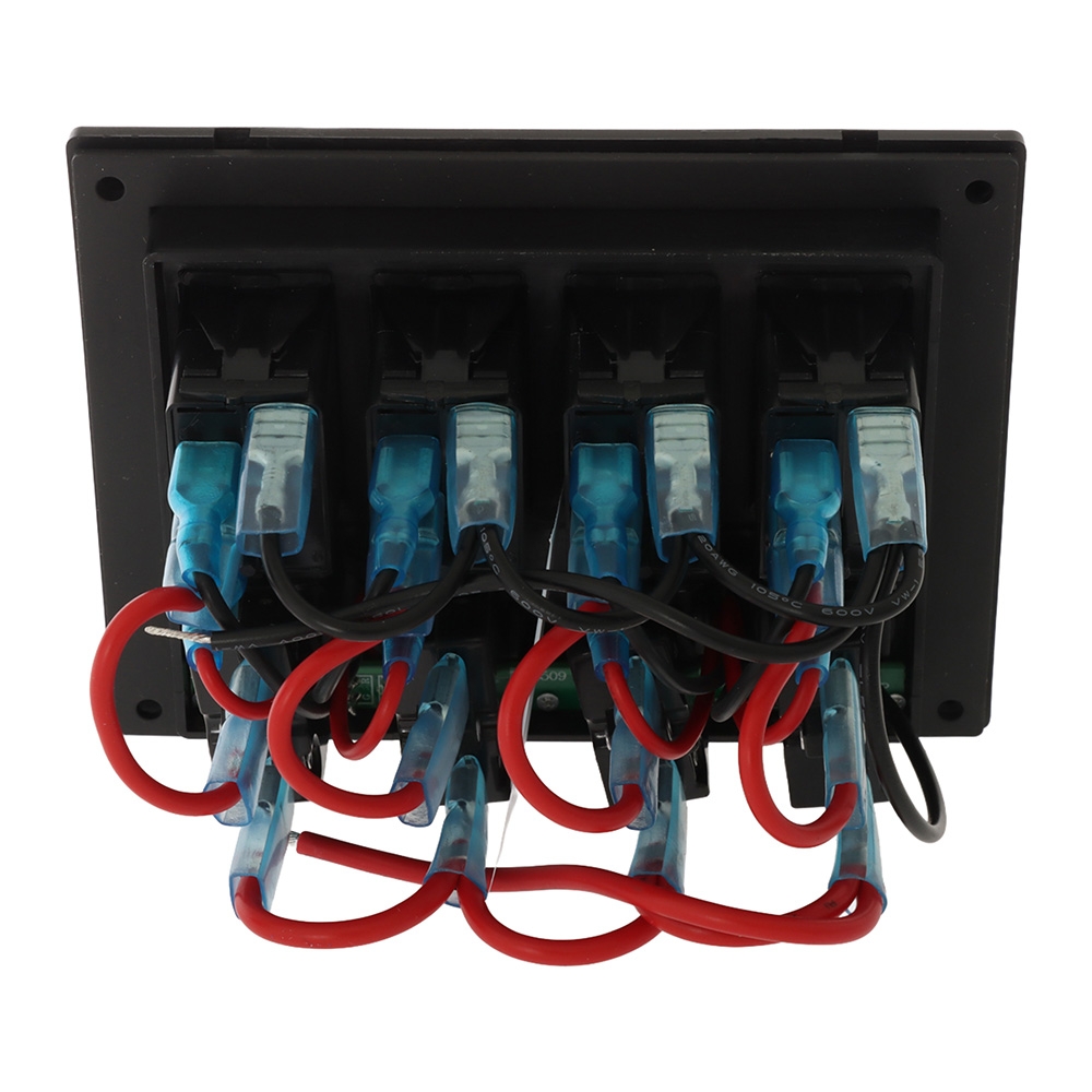 NARVA 4-Way LED Switch Panel with Circuit Breaker Protection