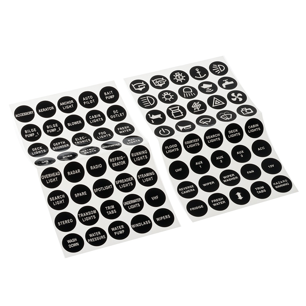 NARVA 8-Way LED Switch Panel with Fuse Protection