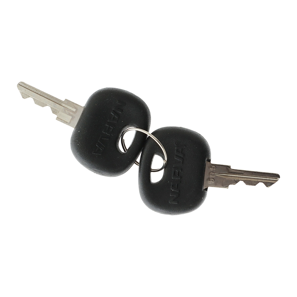 NARVA 3-Position Marine Switch Ignition with Push for Choke Function