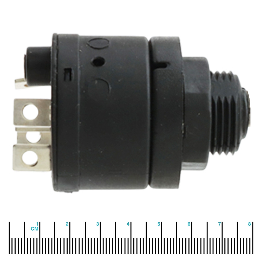 NARVA 3-Position Marine Switch Ignition with Push for Choke Function