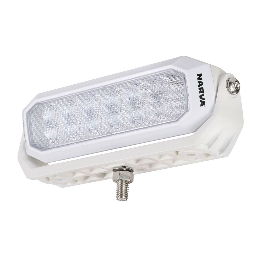 NARVA Dual Colour LED Deck Lamp White