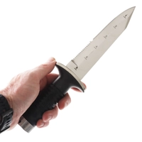 Pro-Dive Sphinx Dive Knife with Sheath Black 15cm Thumbnail Pro-Dive Sphinx Dive Knife with Sheath Black 15cm