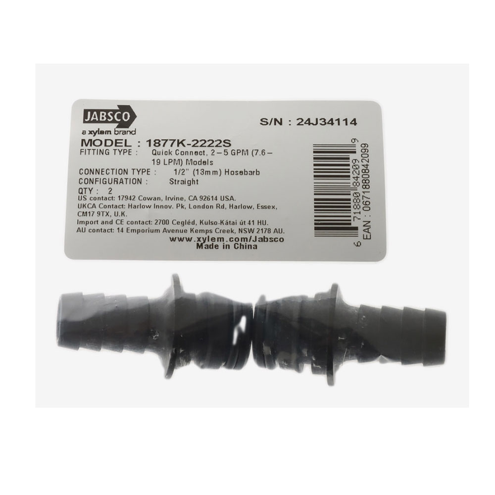 Jabsco PAR-Max HD4 Water Pressure System Pump 12VDC 15LPM 40PSI