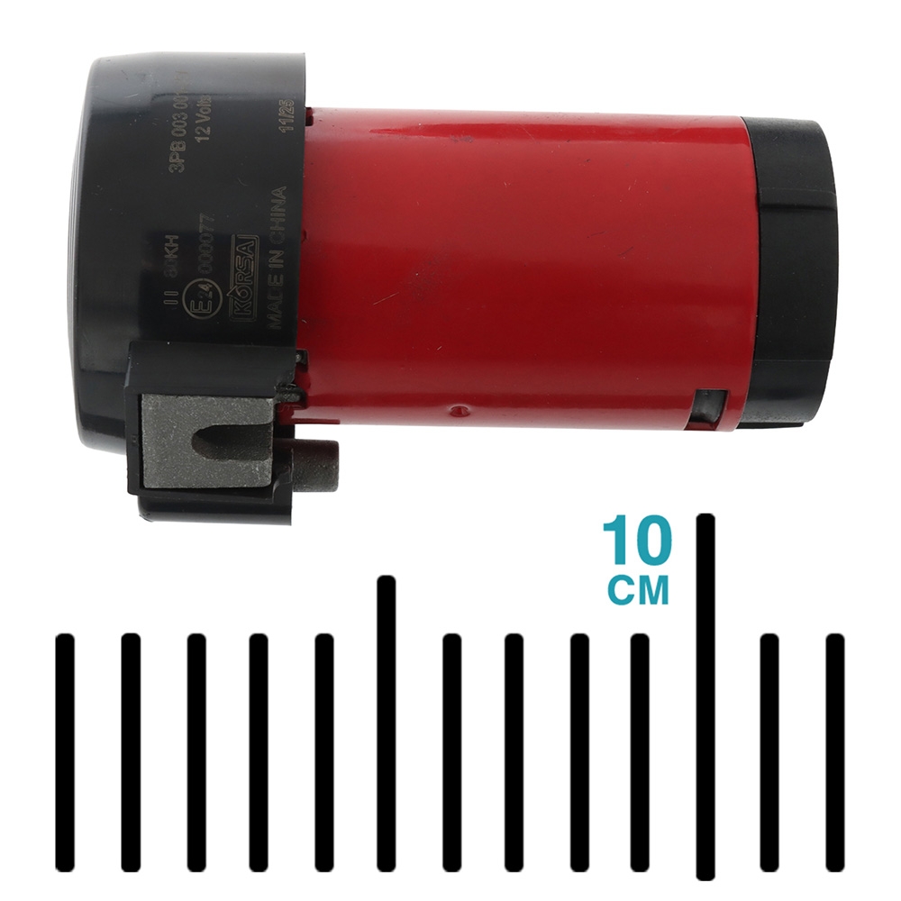 Hella Marine CA10 Red Twin Tone Air Horn 24V