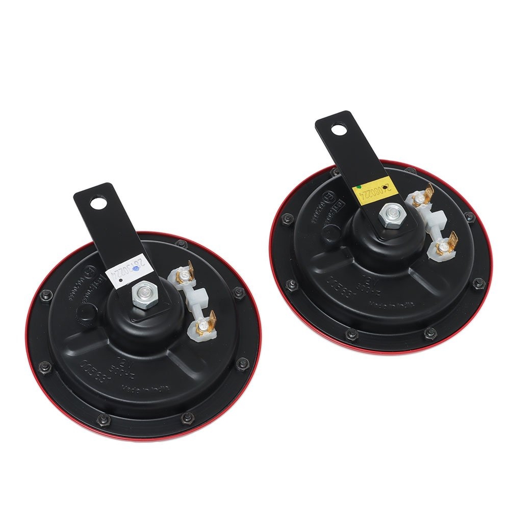 Hella Marine Super Tone Disc Horns 12V 118dB Set of 2