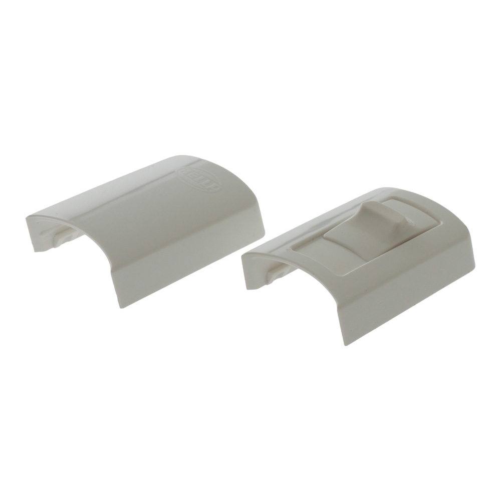 Hella Marine Surface Mount Strip Lamp Screw Caps With Switch White
